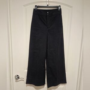J. Crew Black Waistband Detail Pants #902